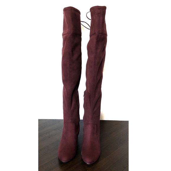 Michael Kors Jamie Damson Over the Knee Boots 🆕 - Picture 3 of 8